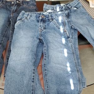 Three pairs of boys jeans